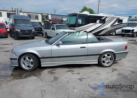 1999 BMW M3 z USA, uszkodzony, nr VIN WBSBK0330XEC41090